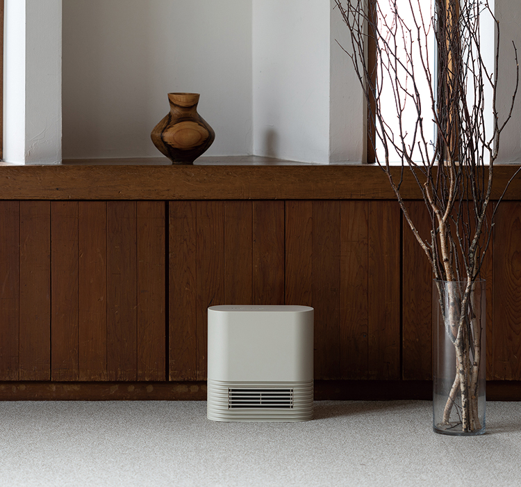 セラミックファンヒーター G030 | プラスマイナスゼロプラスマイナスゼロ 