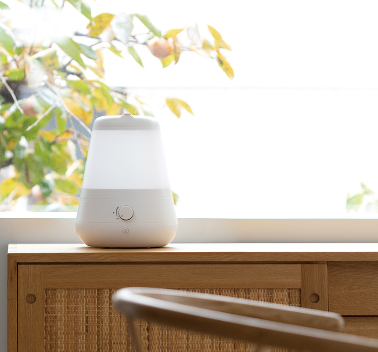 プラスマイナスゼロ ±0 超音波 加湿器 C011 ホワイト XQE-C011 (W) 超音波式加湿器 C011 | プラスマイナスゼロプラスマイナスゼロ