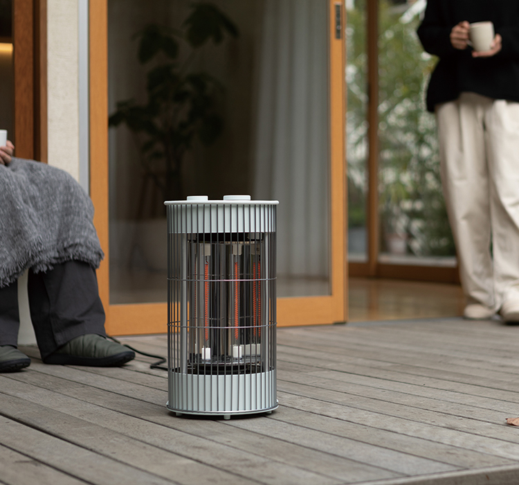 テラスヒーター | プラスマイナスゼロプラスマイナスゼロ 